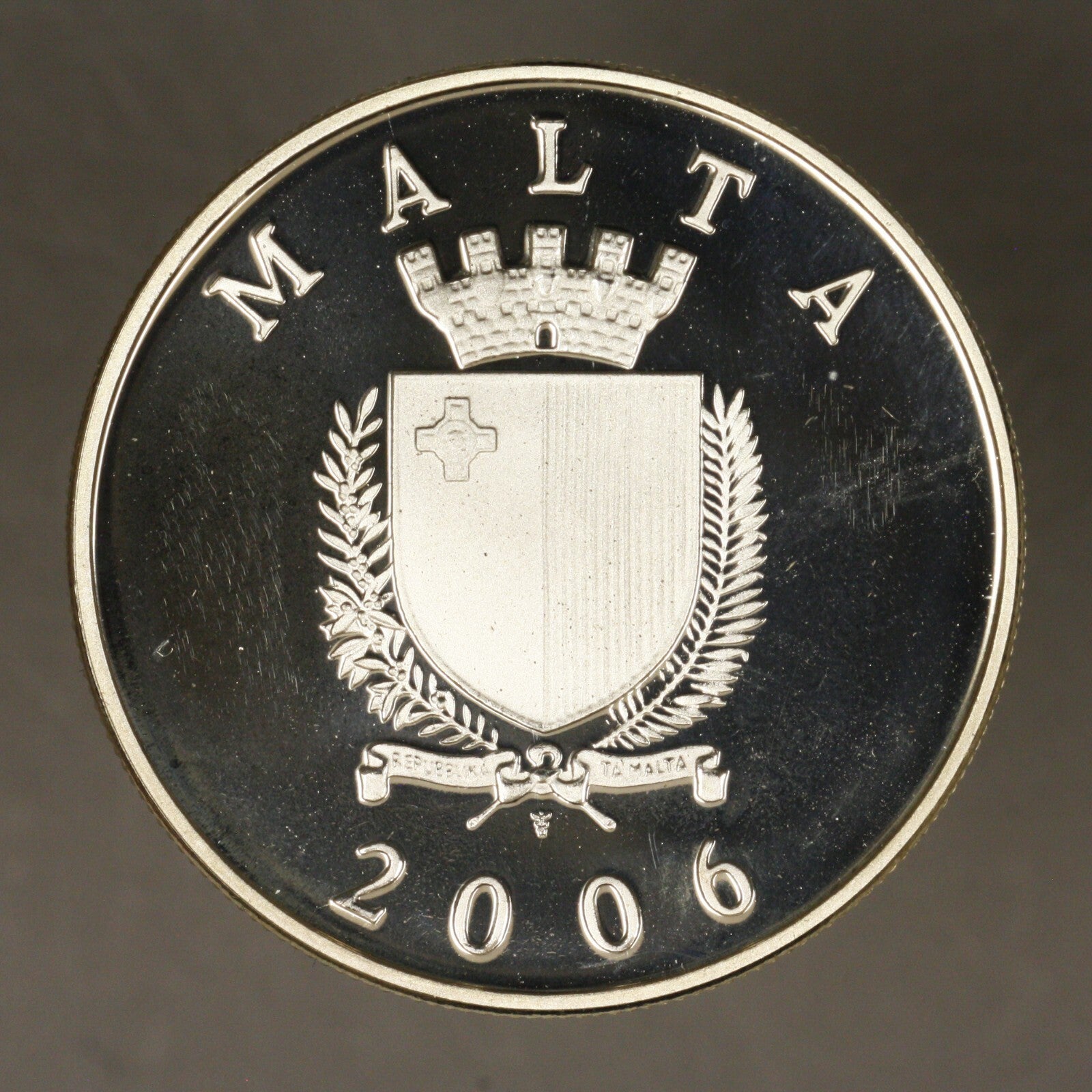 Malta 2006 5 Liri Proof