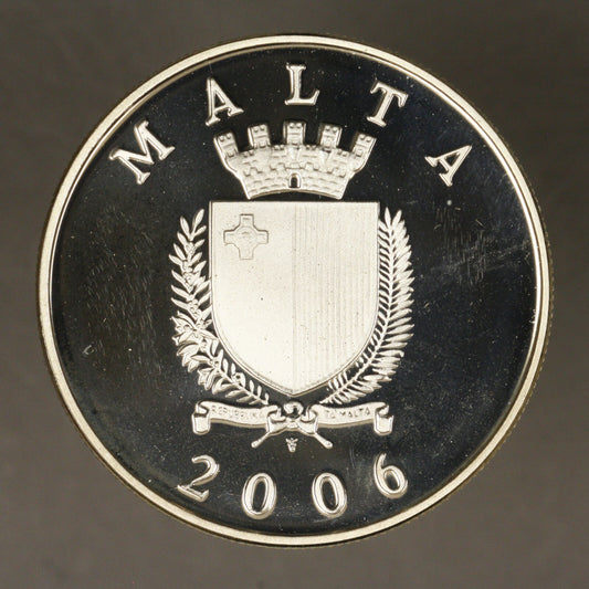 Malta 2006 5 Liri Proof