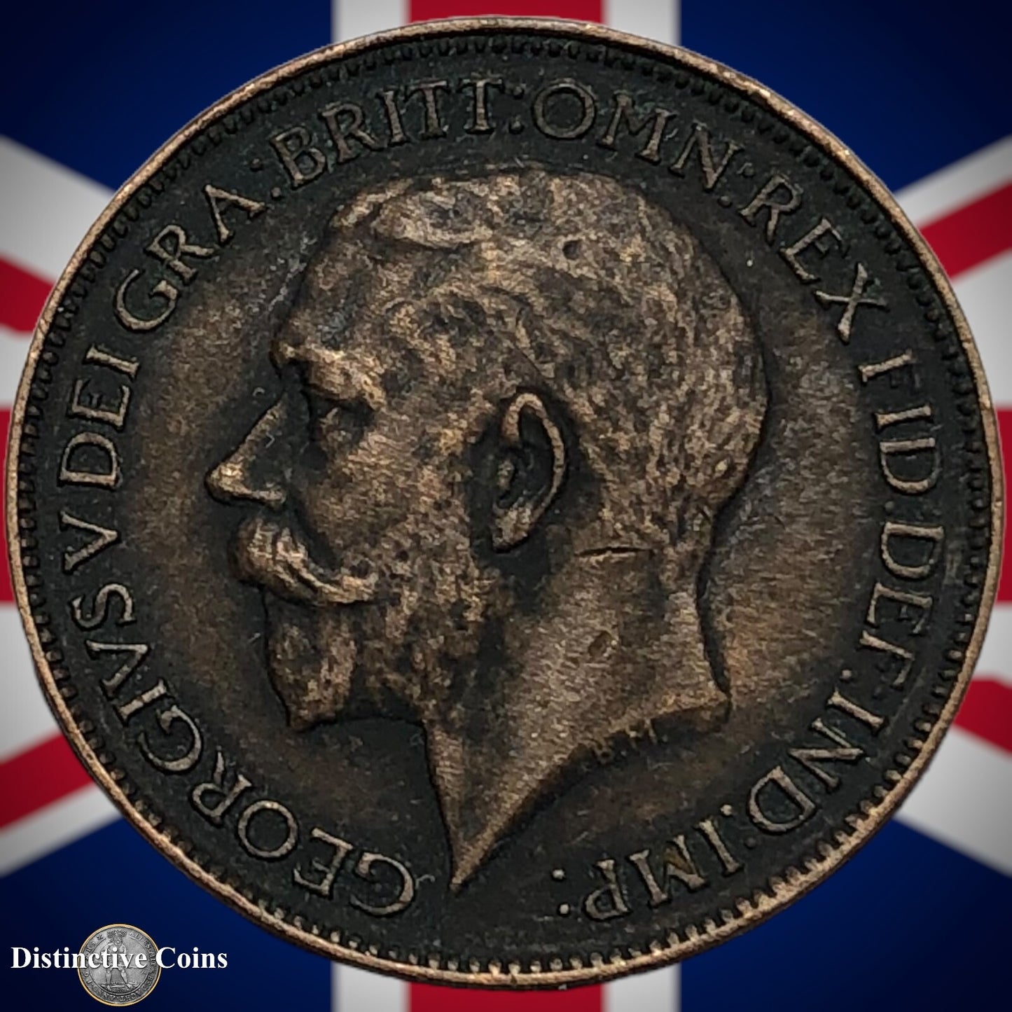 Great Britain 1911 Farthing 1/4d GB4640