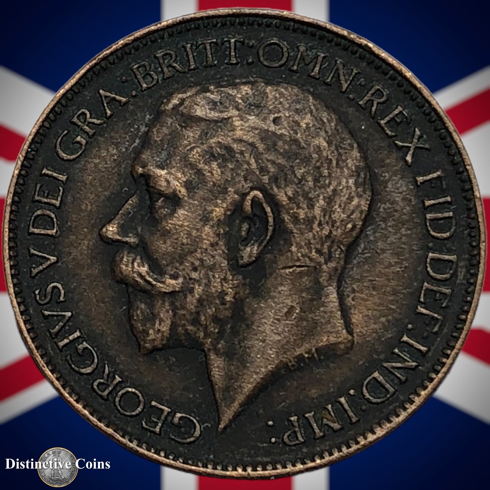 Great Britain 1911 Farthing 1/4d GB4640