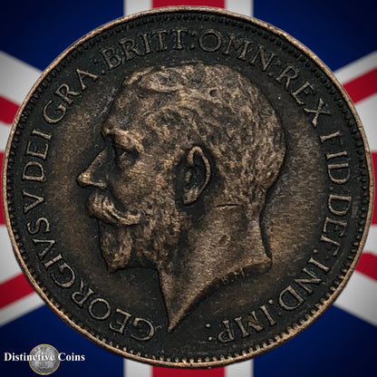 Great Britain 1911 Farthing 1/4d GB4640