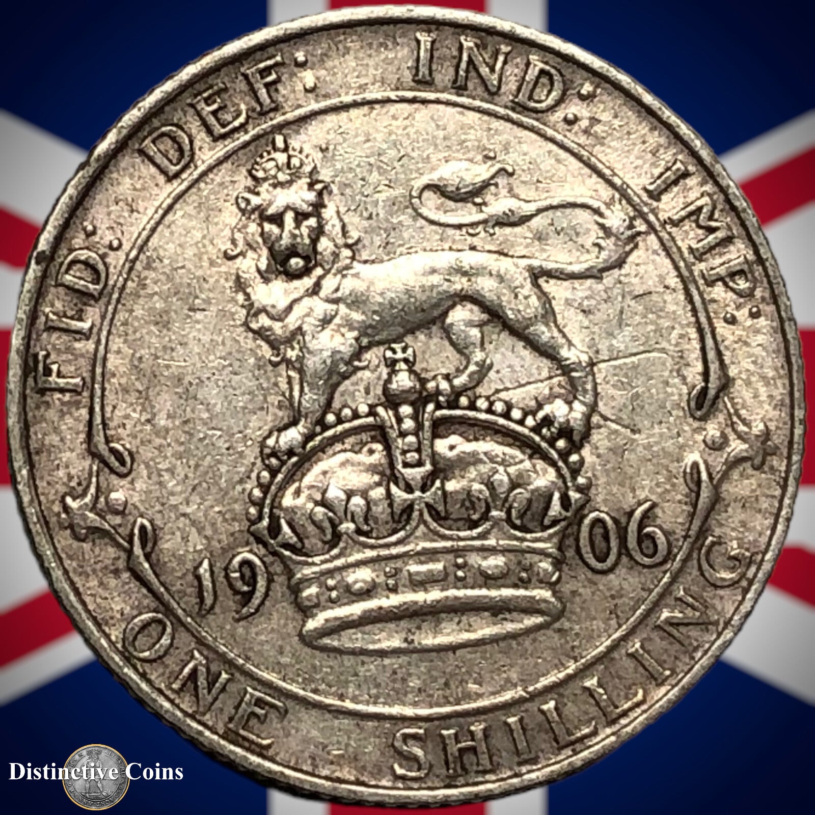 Great Britain 1906 British One Shilling GB0829