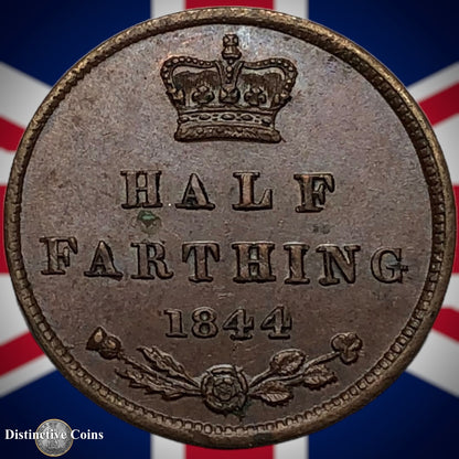 Great Britain 1844 Half Farthing 1/2 Penny GB3116