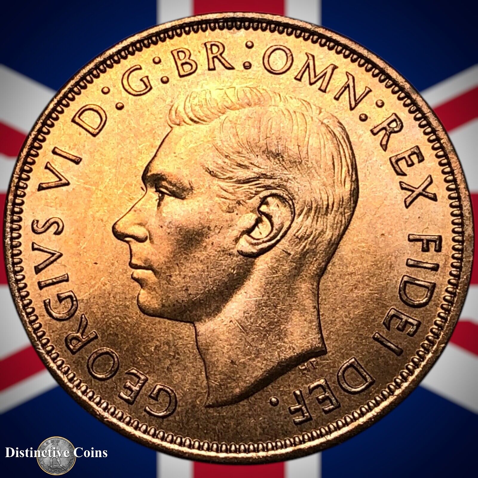Great Britain 1949 Penny 1d GB7297