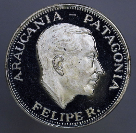 1988 Araucania-Patagonia 100 Pesos X# P1 D056