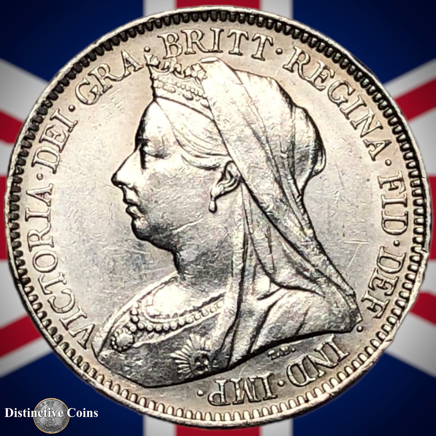 Great Britain 1900 Six Pence GB1479