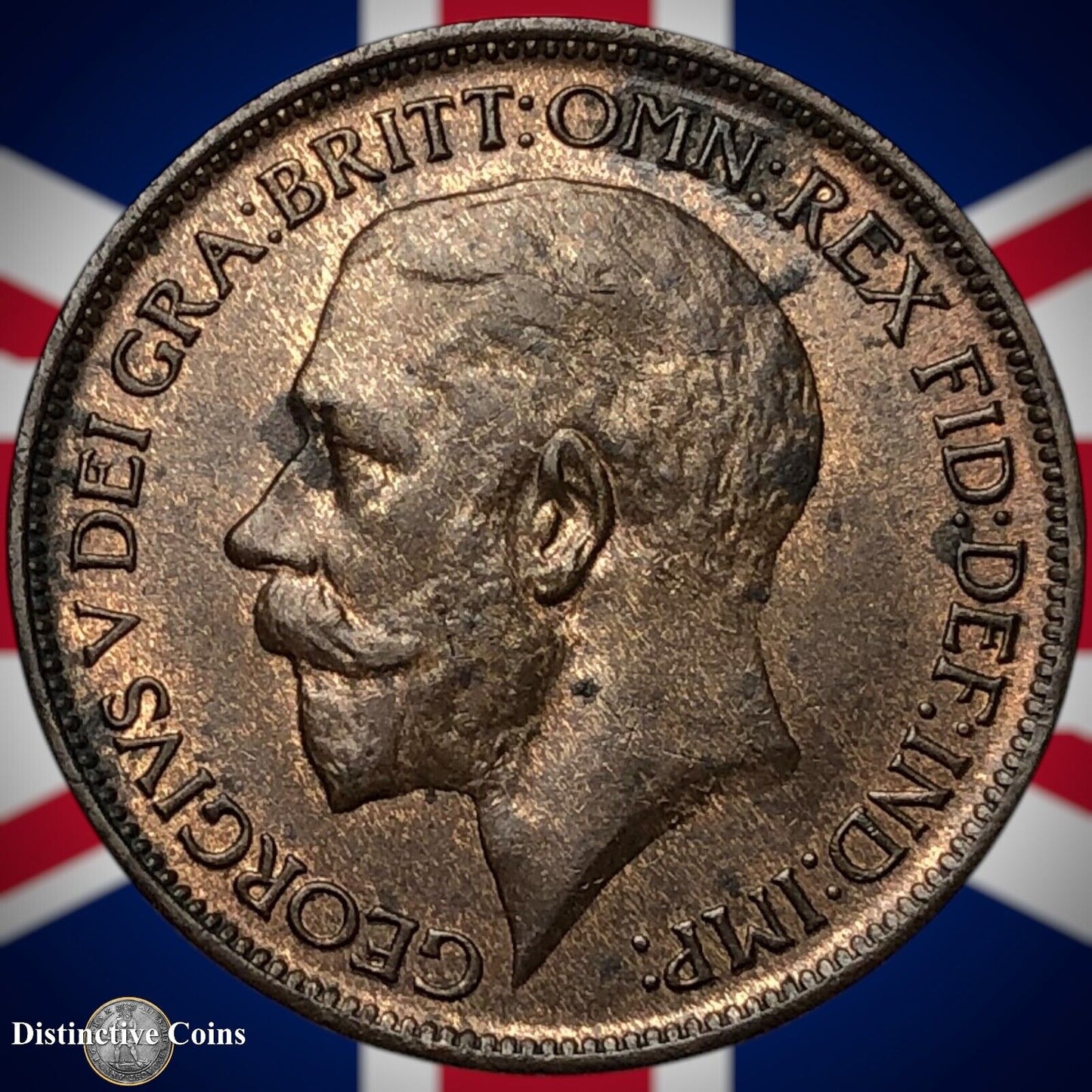 Great Britain 1917 Half Penny 1/2d GB5855