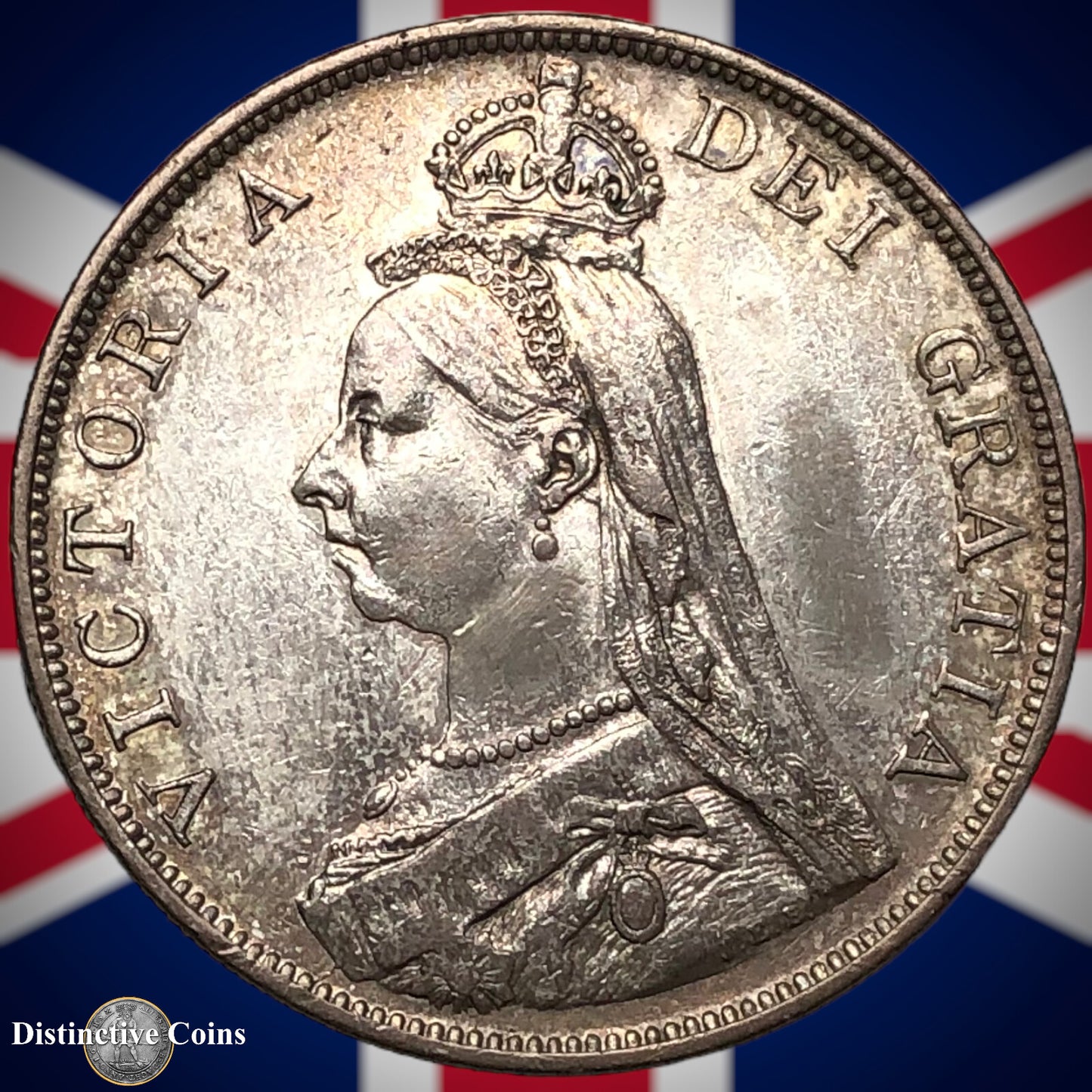 Great Britain 1890 Double Florin GB1396