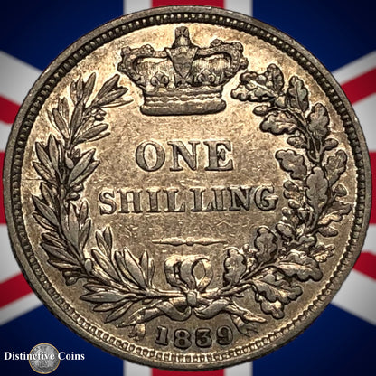 Great Britain 1839 British One Shilling GB0151