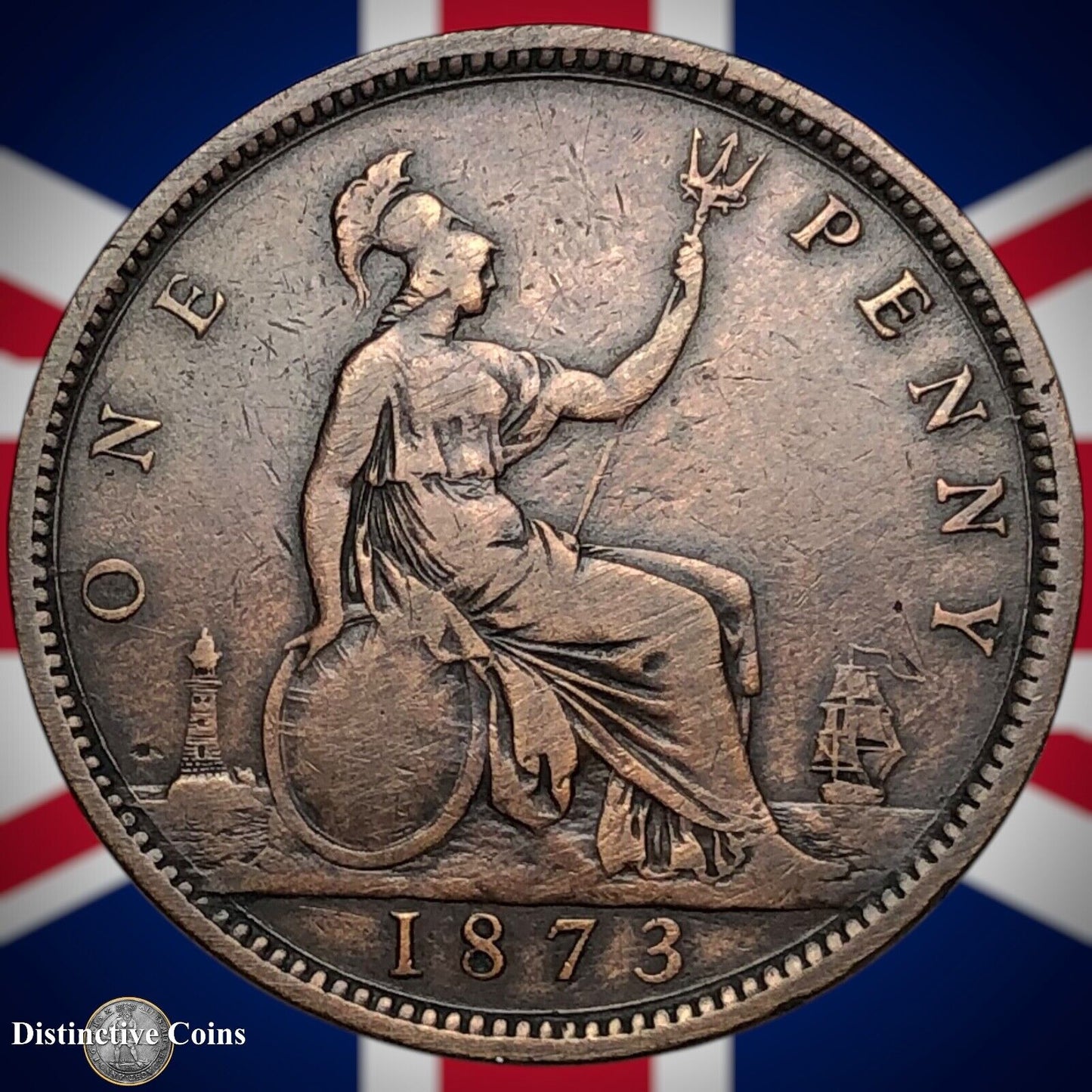 Great Britain 1873 Penny 1d GB6331