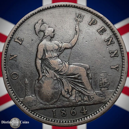 Great Britain 1864 Penny 1d GB6268