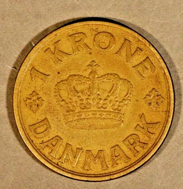 1941 n GJ Denmark Krone Circulated  