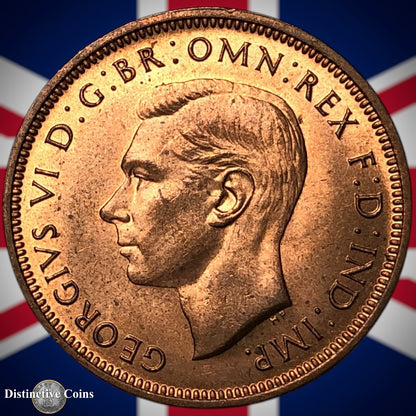 Great Britain 1942 Half Penny 1/2d GB6031