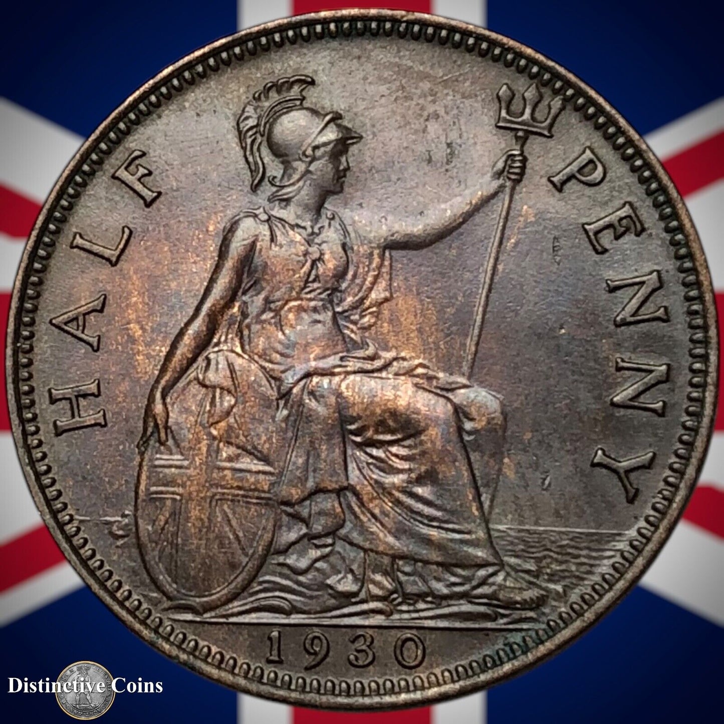 Great Britain 1930 Half Penny 1/2d GB5959