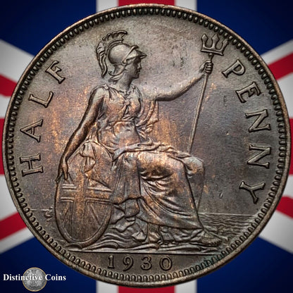 Great Britain 1930 Half Penny 1/2d GB5959