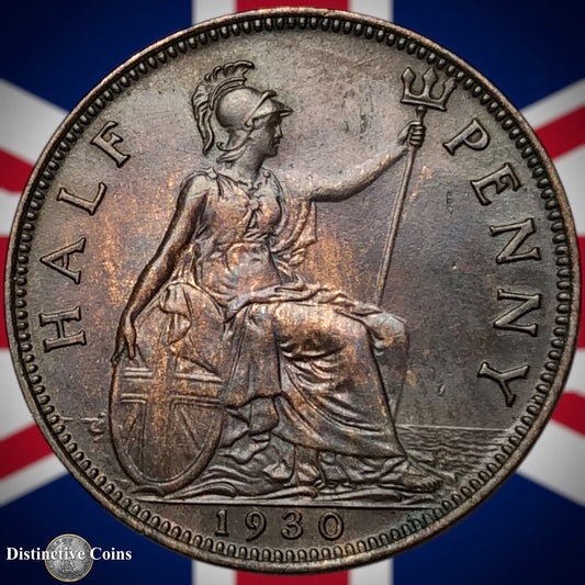 Great Britain 1930 Half Penny 1/2d GB5959