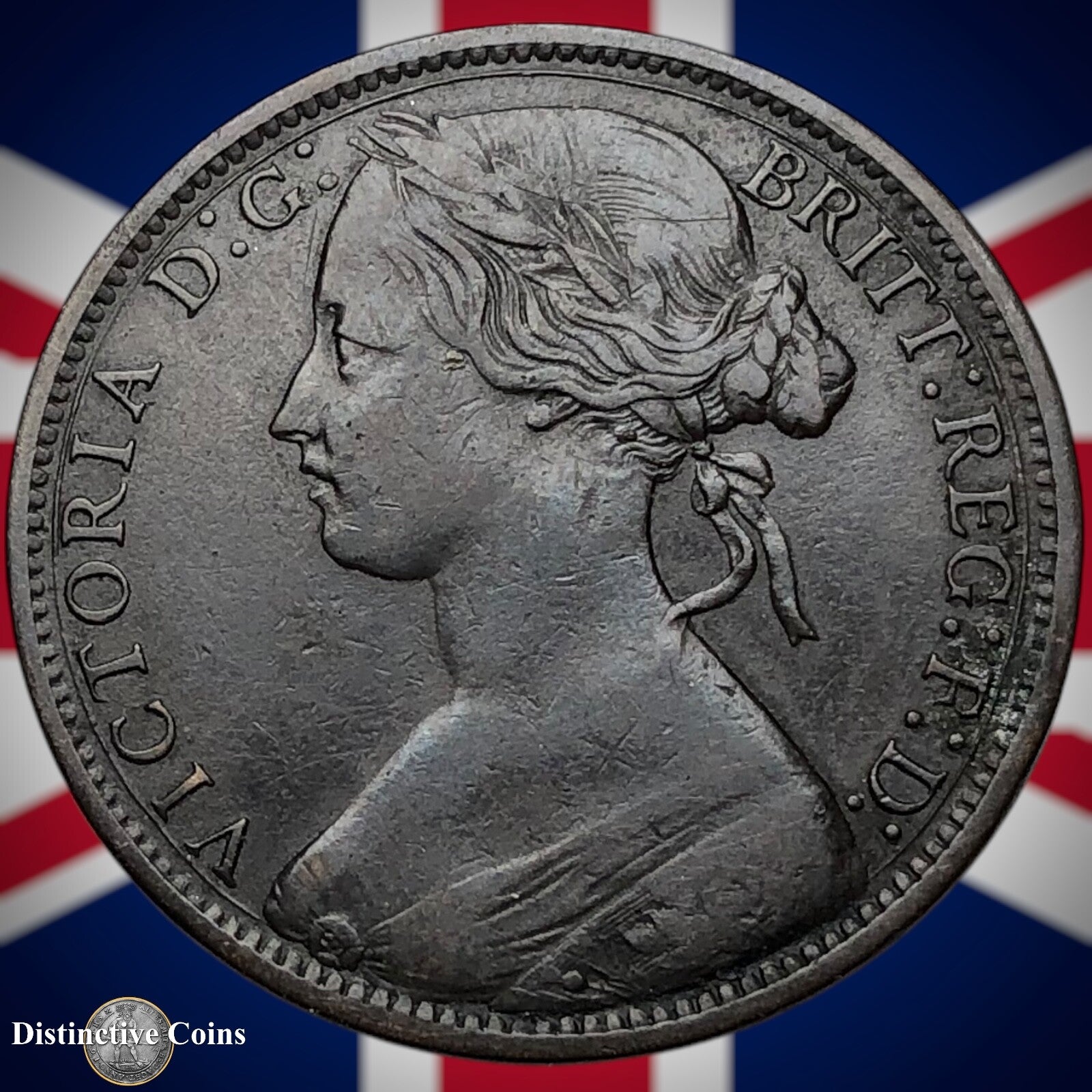 Great Britain 1866 Penny 1d GB6290