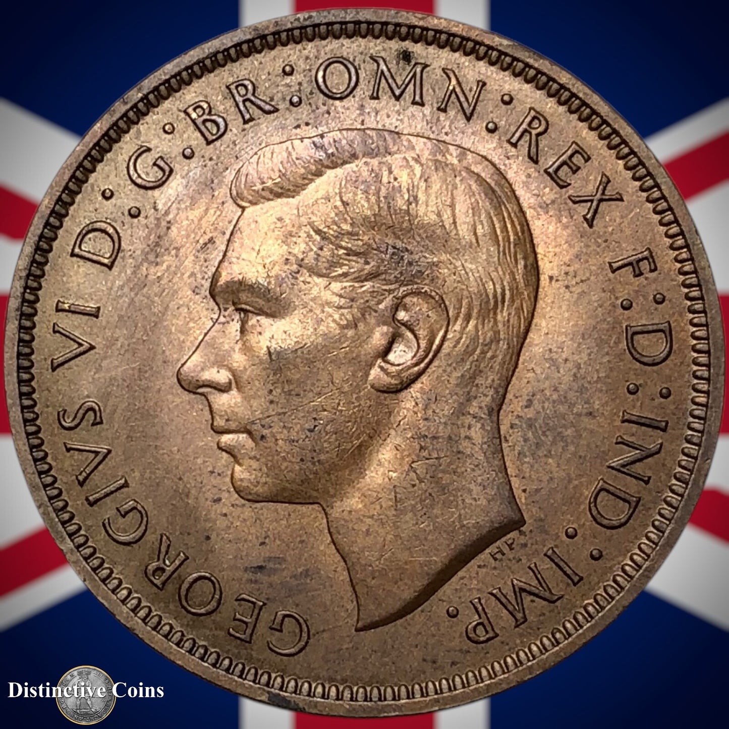 Great Britain 1945 Penny 1d GB7279