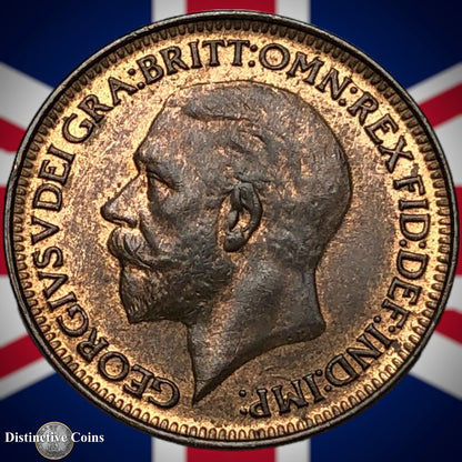 Great Britain 1927 Farthing 1/4d GB4857
