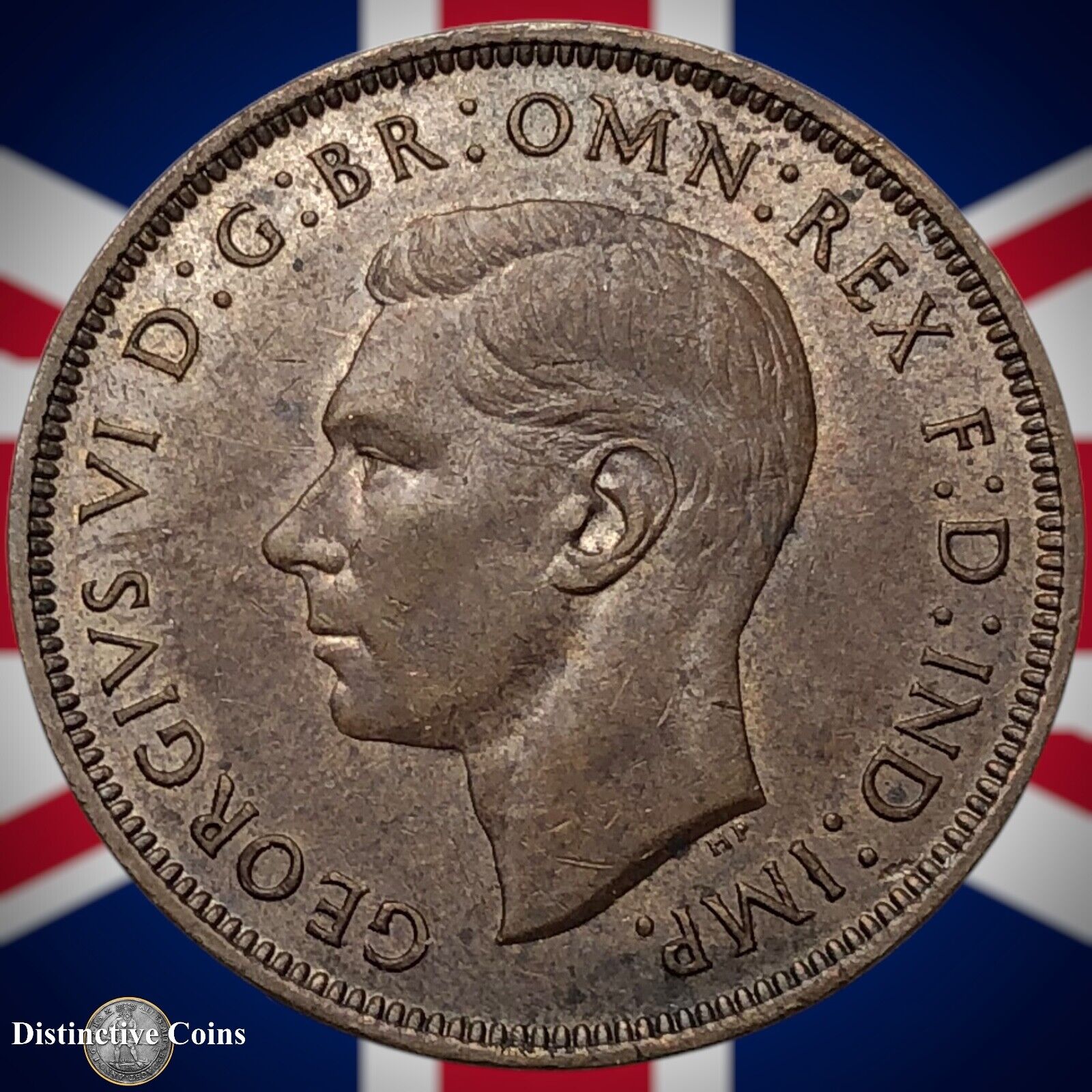 Great Britain 1944 Penny 1d GB7264