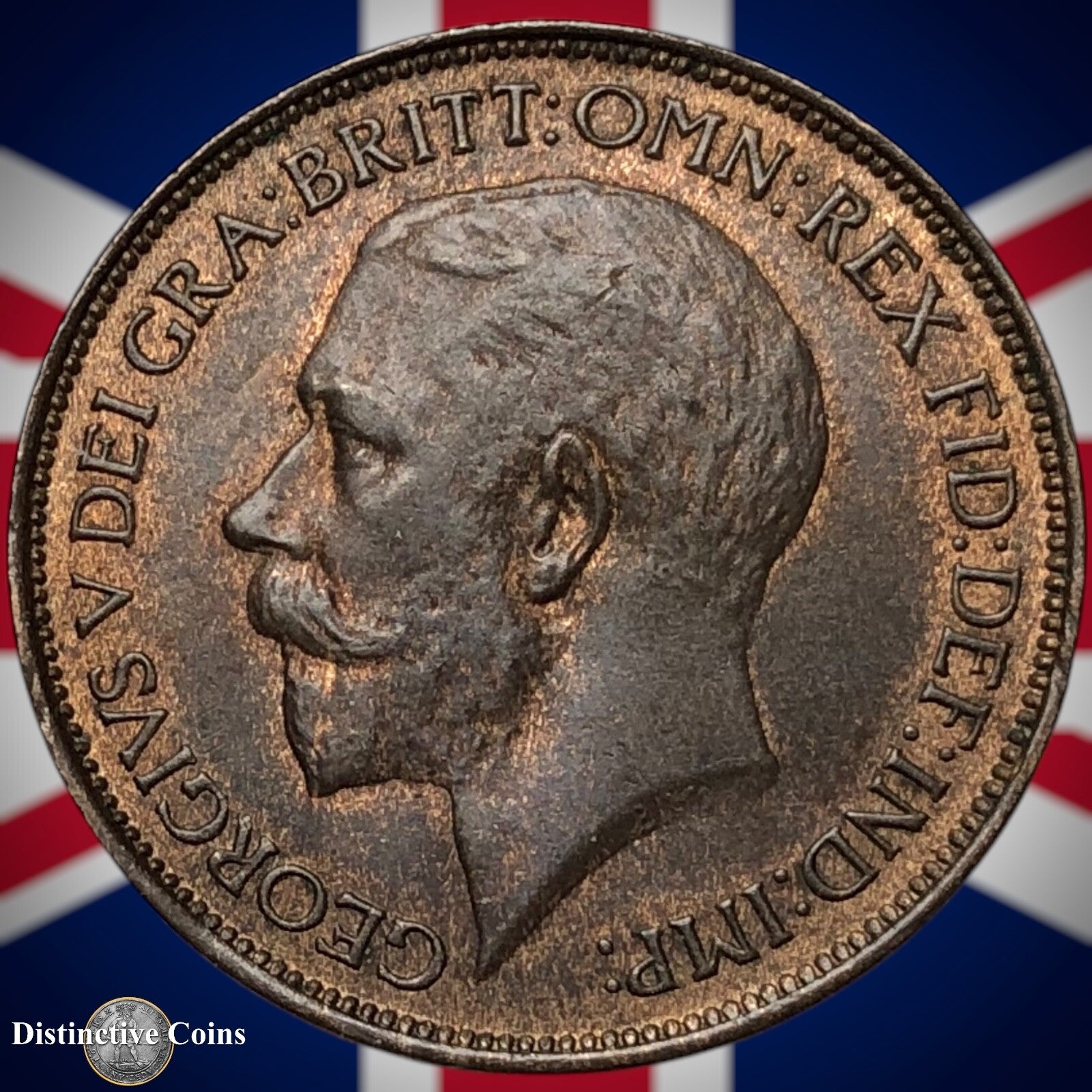 Great Britain 1924 Half Penny 1/2d GB5906