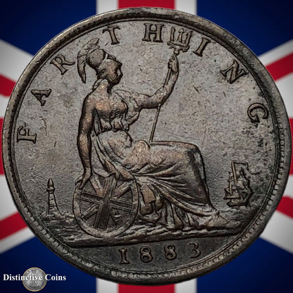 Great Britain 1883 Farthing 1/4d GB4049