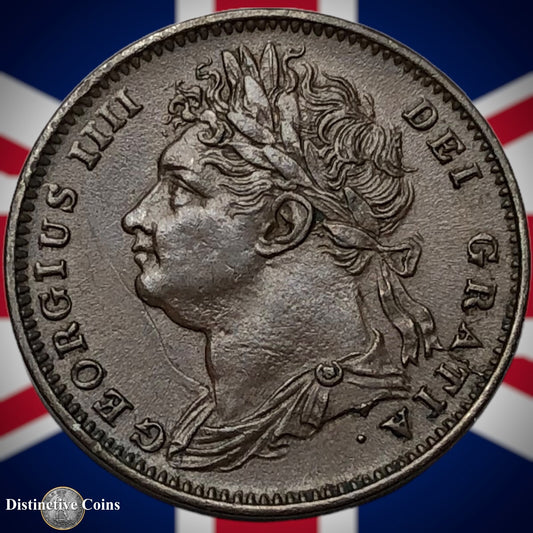 Great Britain 1826 Farthing 1/4d GB3328