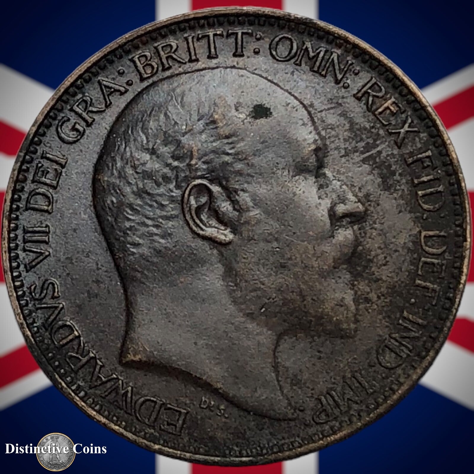 Great Britain 1908 Farthing 1/4d GB4611