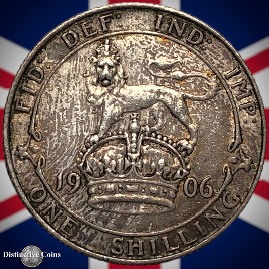 Great Britain 1906 British One Shilling GB0834