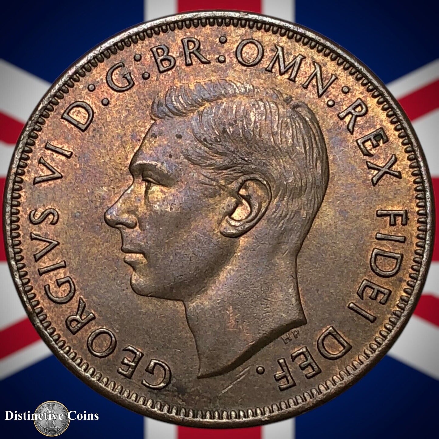 Great Britain 1951 Penny 1d GB7339