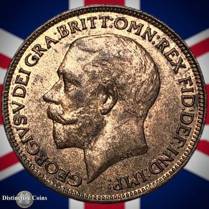 Great Britain 1924 Farthing 1/4d GB4806