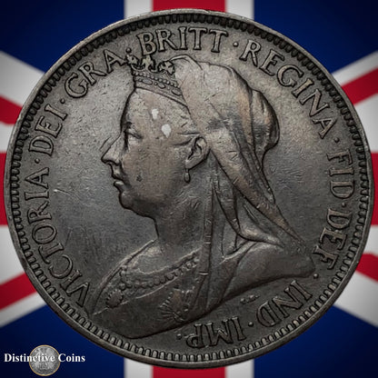 Great Britain 1900 Half Penny 1/2d GB5744