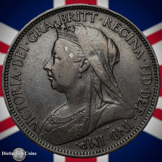 Great Britain 1900 Half Penny 1/2d GB5744