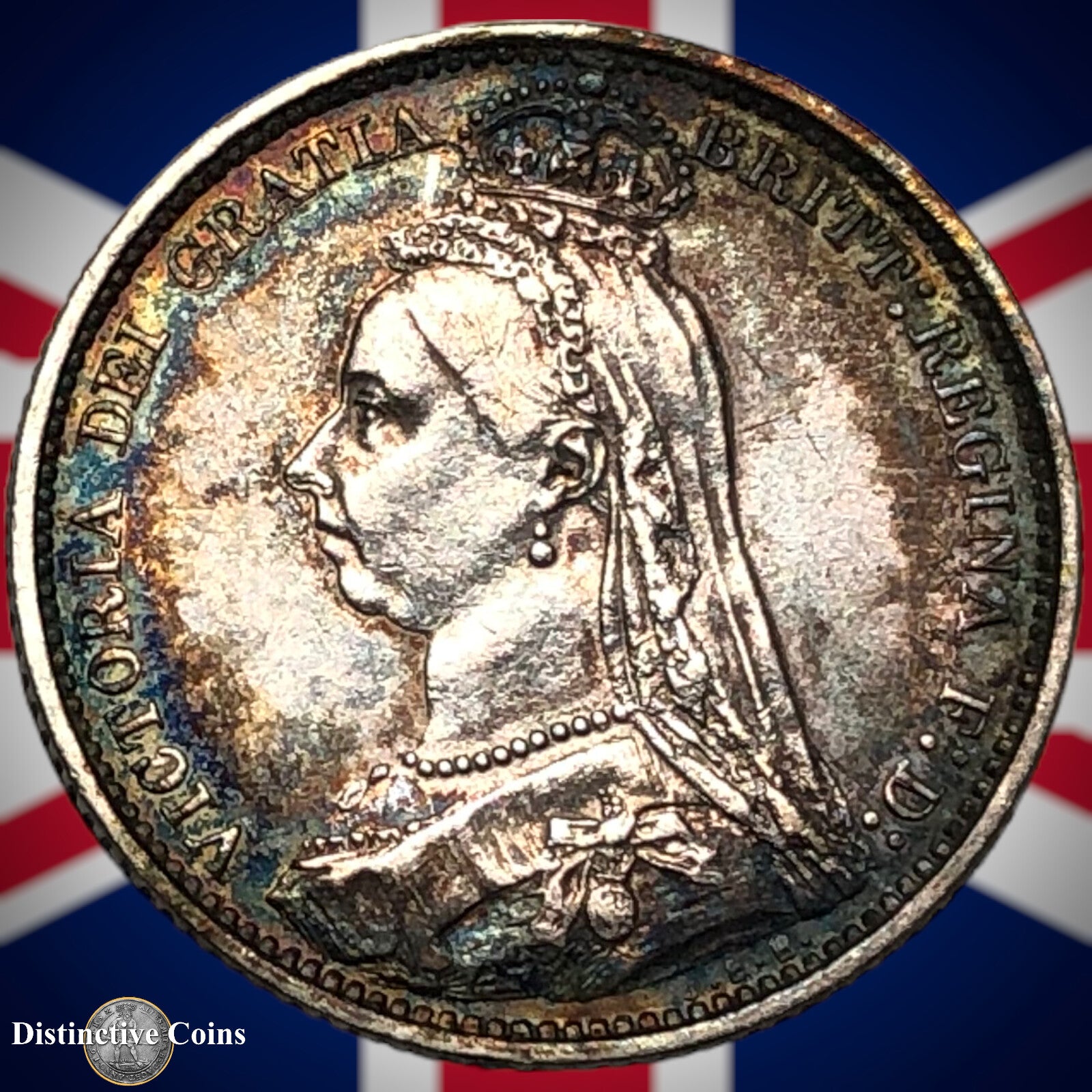 Great Britain 1888 Six Pence GB2714