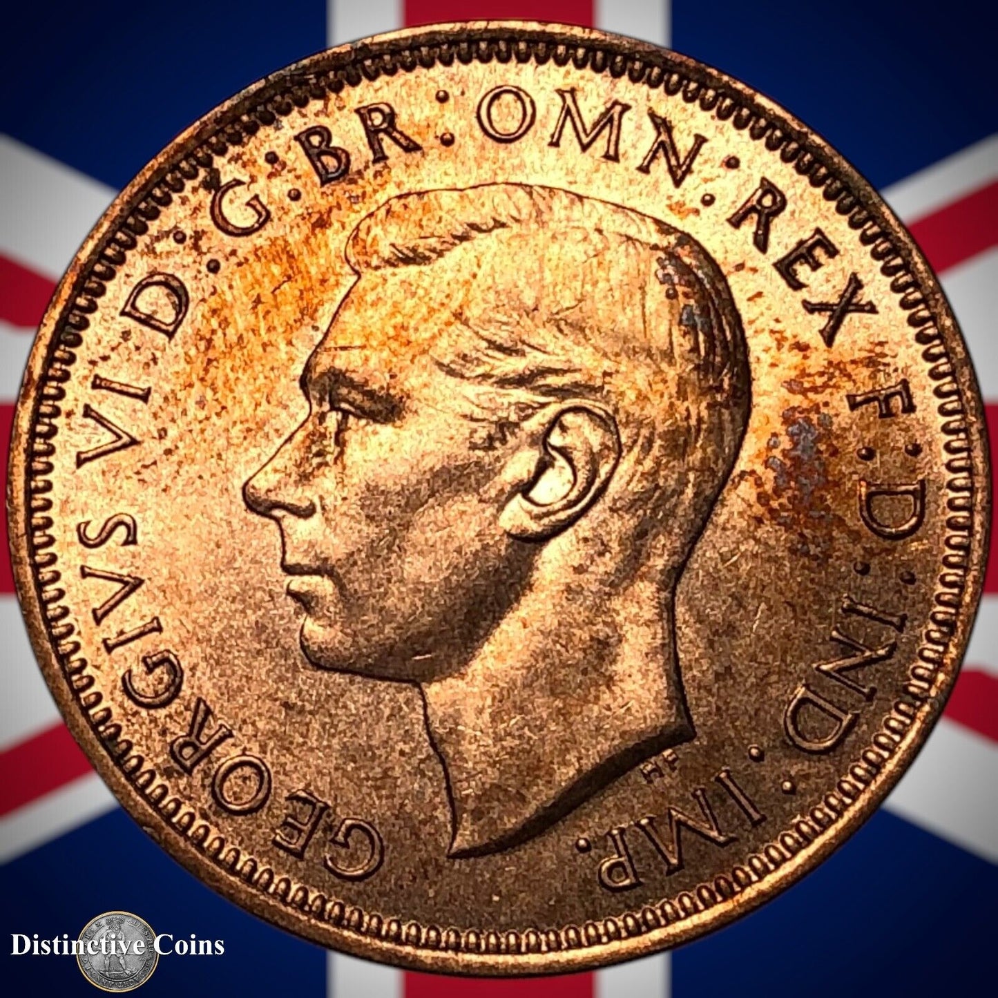 Great Britain 1939 Half Penny 1/2d GB6021