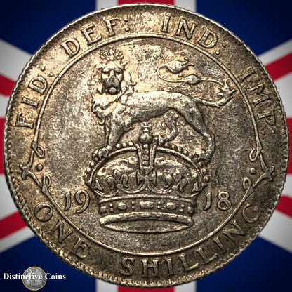 Great Britain 1918 One Shilling GB1023