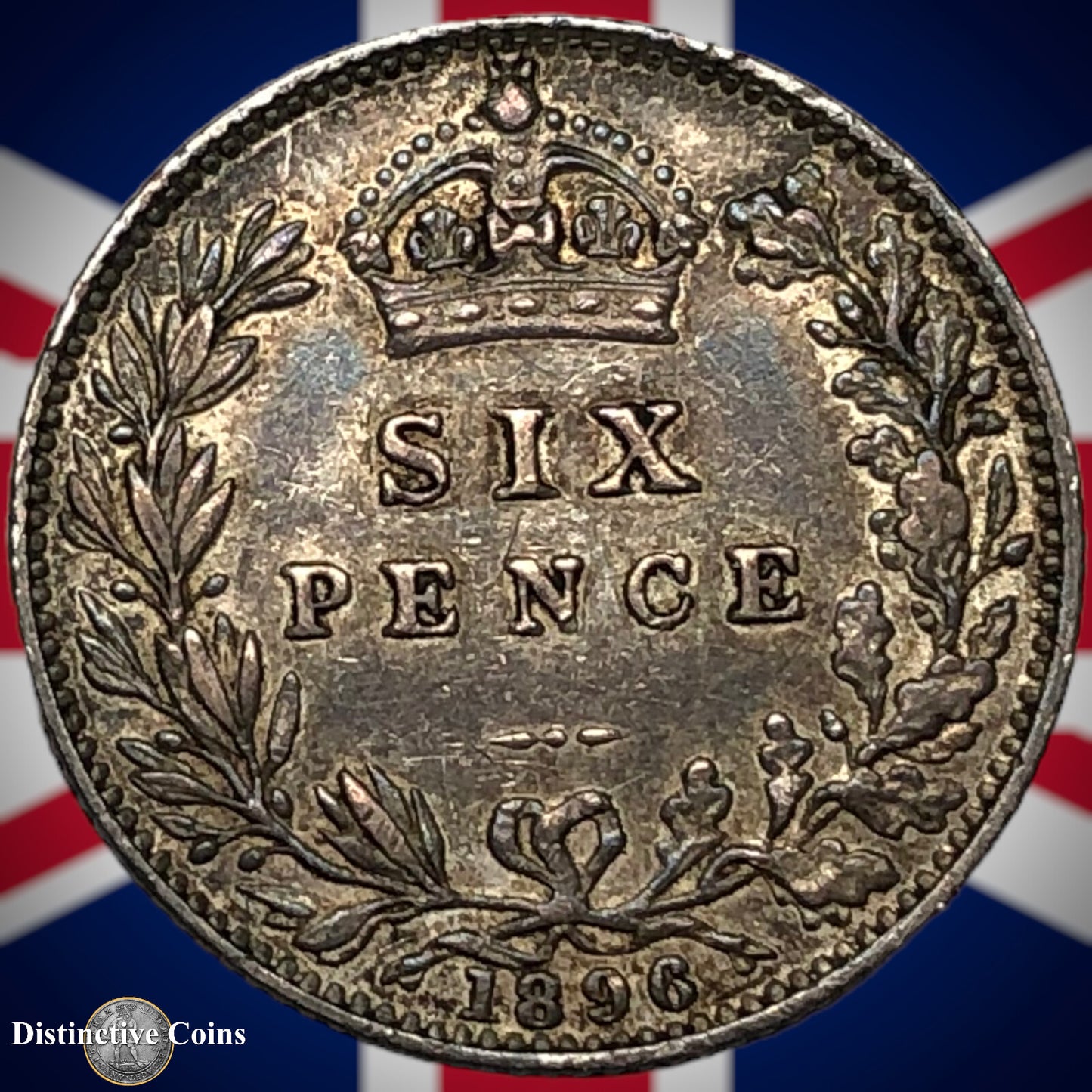 Great Britain 1896 Six Pence GB2785