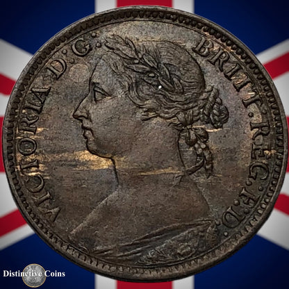 Great Britain 1885 Farthing 1/4d GB4161