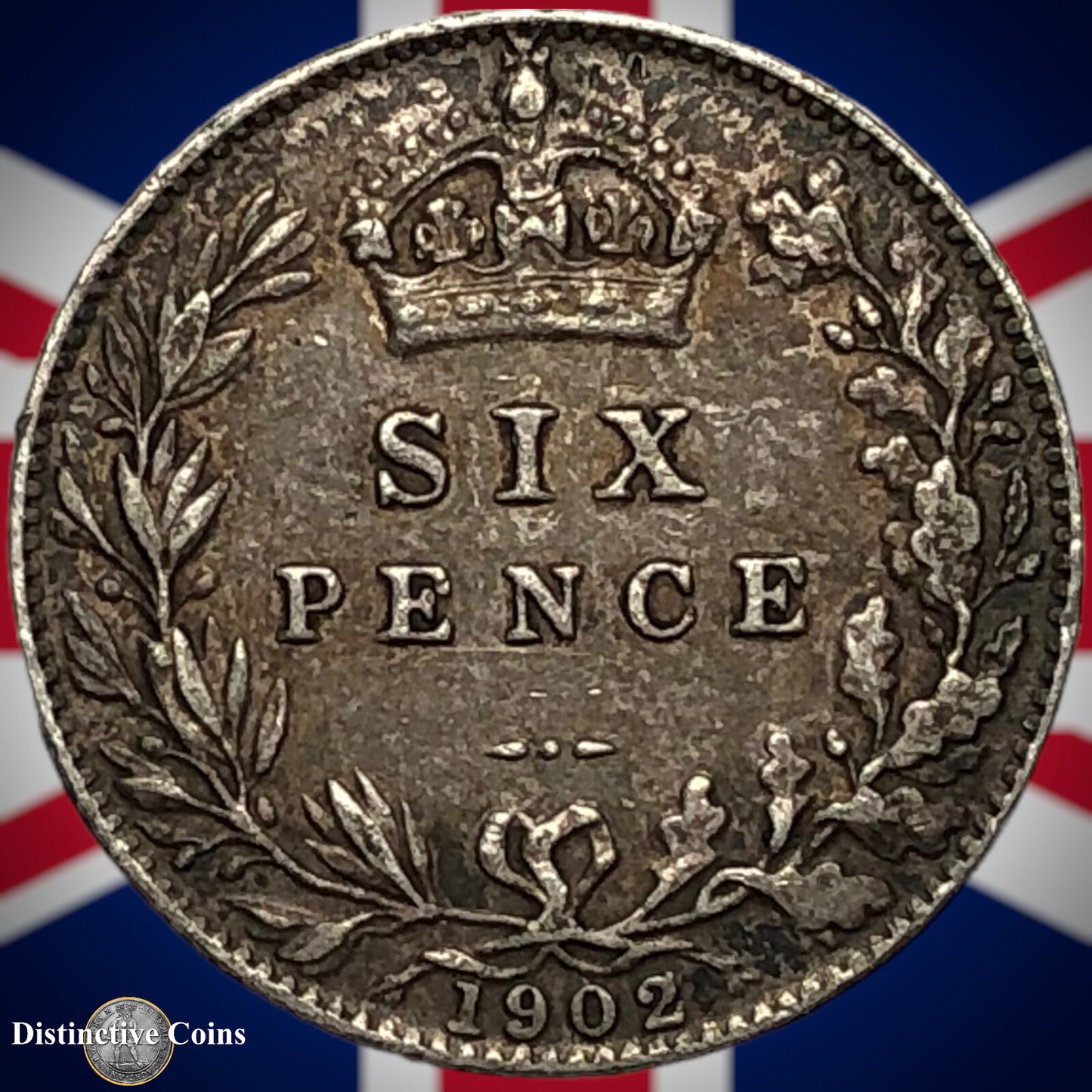 Great Britain 1902 Six Pence GB1498