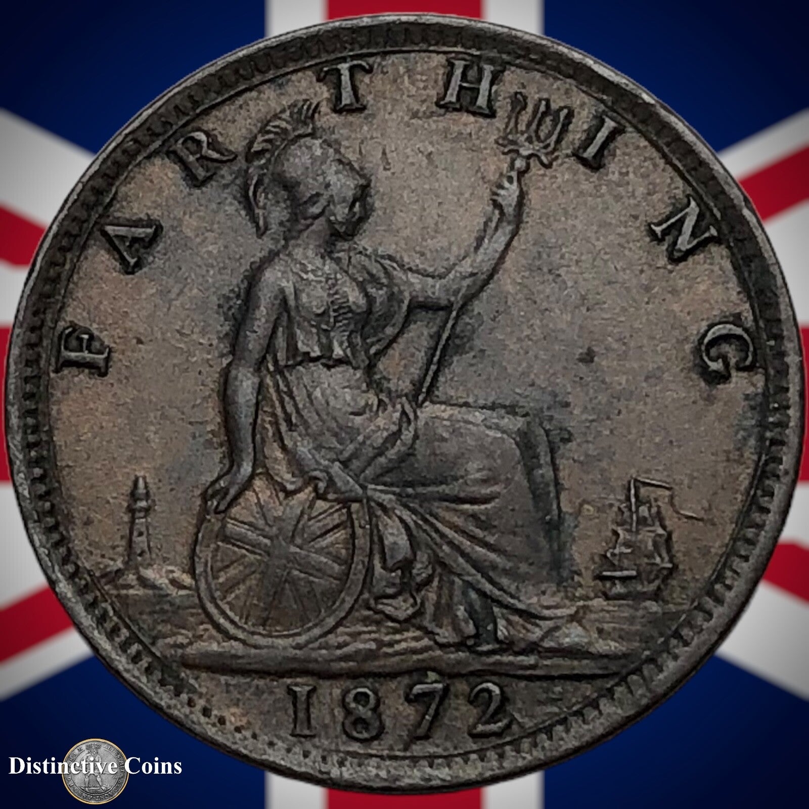 Great Britain 1872 Farthing 1/4d GB3664