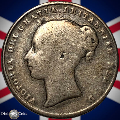 Great Britain 1845 British One Shilling GB0197