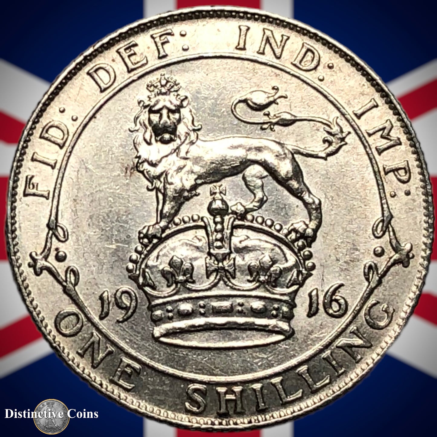 Great Britain 1916 One Shilling GB0983