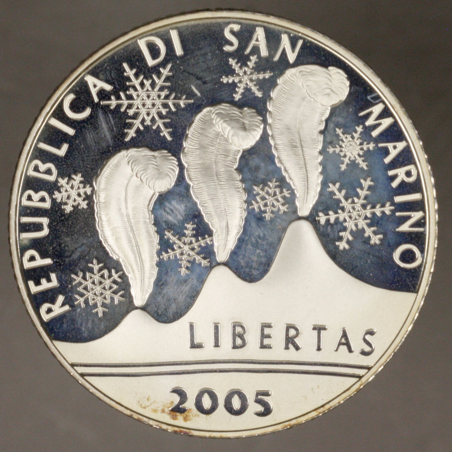 San Marino 5 Euro 2005 Proof