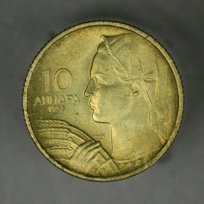 Yugoslavia 1953-55 6 Coin Set K 29 35 BU   B191