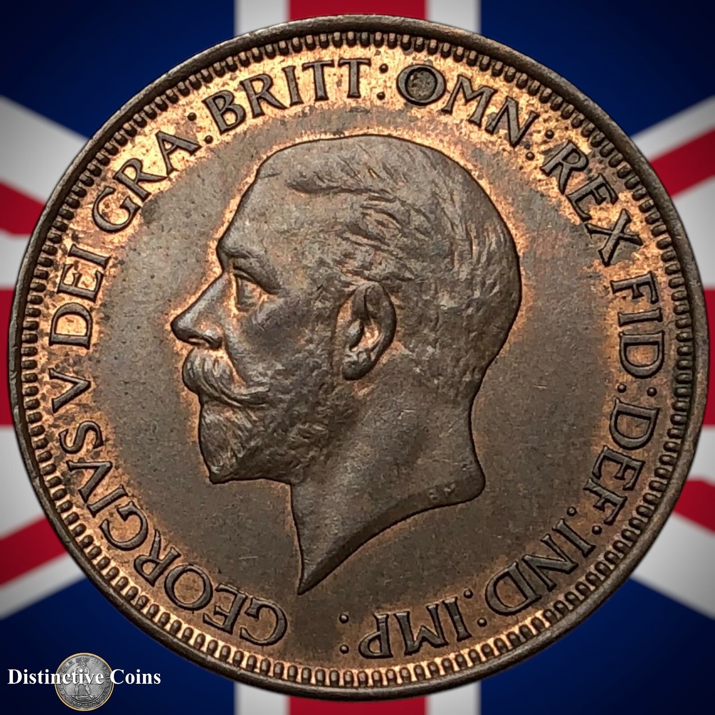 Great Britain 1929 Half Penny 1/2d GB5954