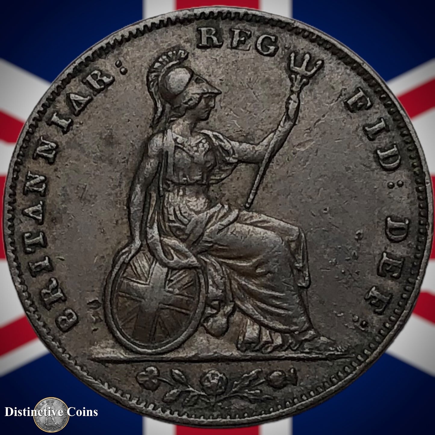 Great Britain 1853 Farthing 1/4d GB3466