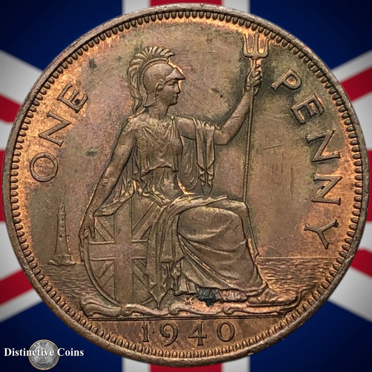 Great Britain 1940 Penny 1d GB7256