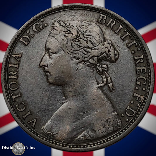 Great Britain 1877 Half Penny 1/2d GB5535