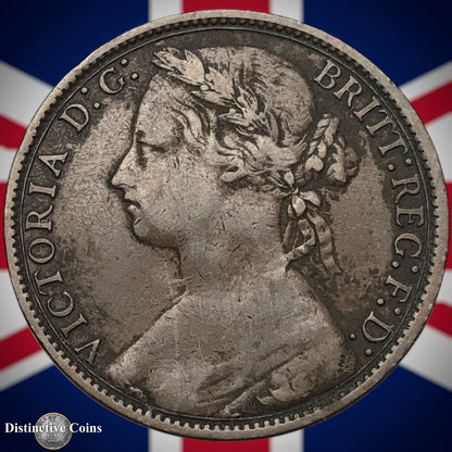 Great Britain 1876 H Penny 1d GB6380