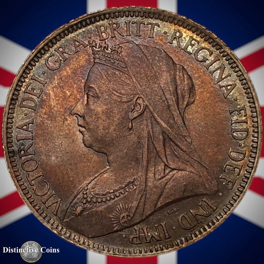 Great Britain 1897 Half Penny 1/2d GB5728